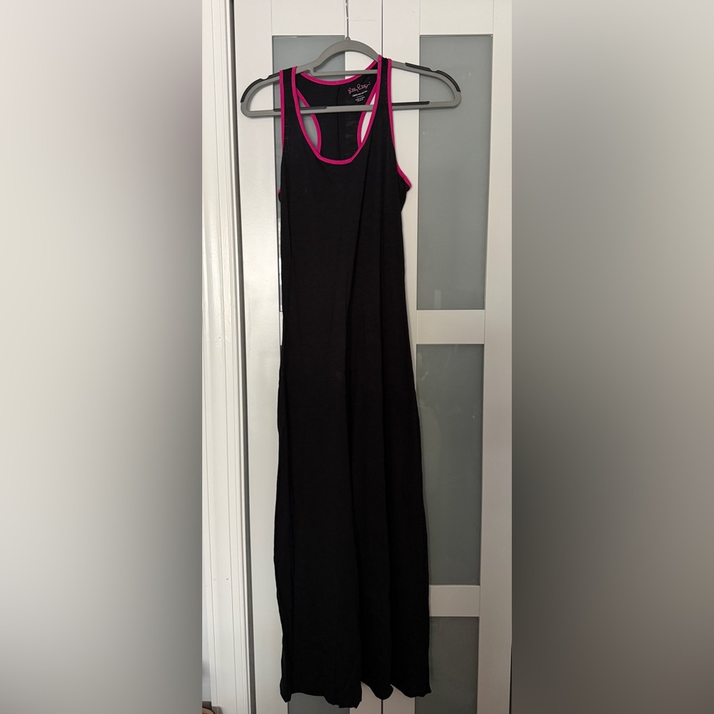 Lilly Pulitzer Classic Black Maxi dress
